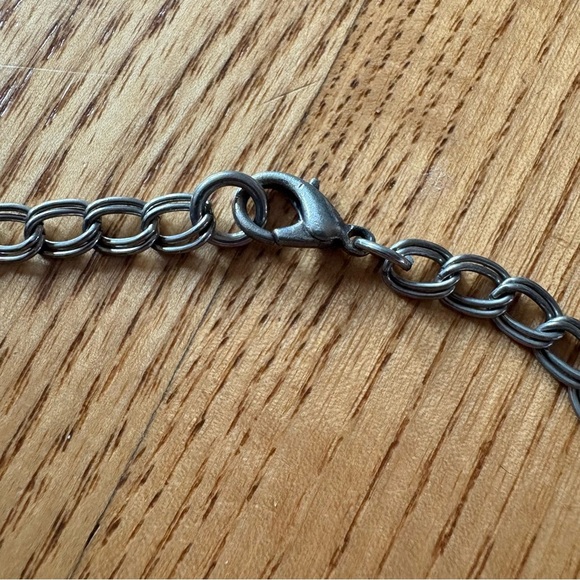 Vintage friendship necklace silver puzzle piece girl a friend till chain clasp - Picture 10 of 10